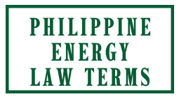 Philippine Energy Law Terms